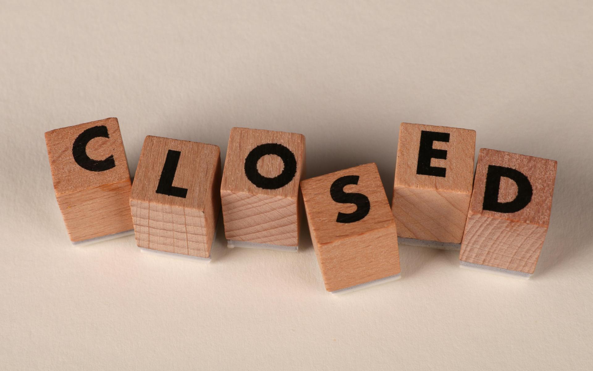 Closed